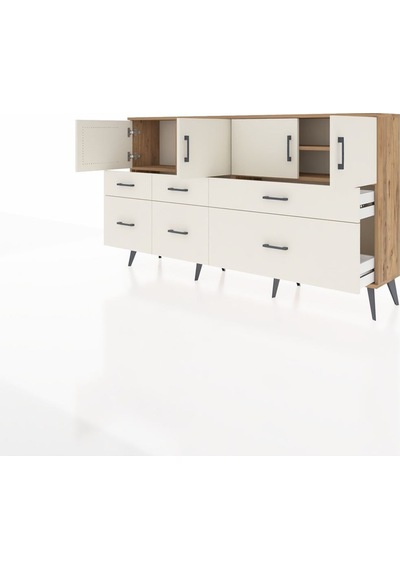 Arges Konsol 4 Raflı 6 Çekmeceli 4 Kapaklı 176x30x99 Çam-aytaşı Aytası - Atlas Çam Arges Konsol 4 Raflı 6 Çekmeceli 4 Kapaklı 176x30x99 Çam-aytaşı Aytası - Atlas Çam