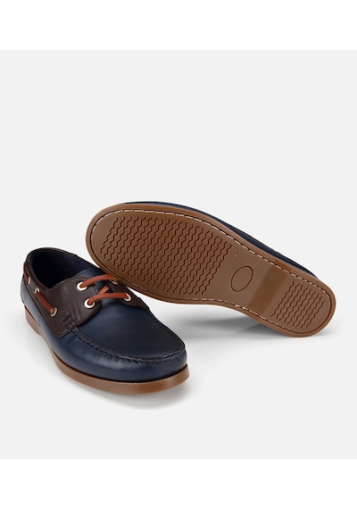 Hotiç Erkek Deri Lacivert Bağcık Detaylı Günlük Loafer 02ayh319730a684 02ayh319730a684