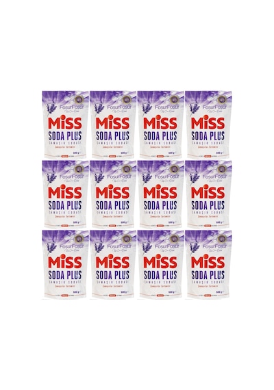 Miss Soda Plus Çamaşır Sodası 500 Gr Lavanta 12li Set Tplm 6000gr