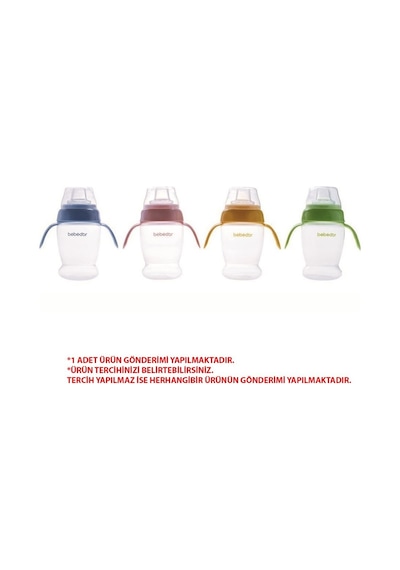 Bebedor Damla Akıtmaz Kulplu Bardak Biberon Bj-068507