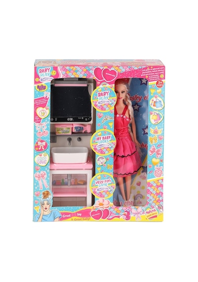 Oyd-02390 Bebek Ve Aynalı Lavabo Oyun Seti -oydaş Oyuncak - Izbp-890746 1 Adet