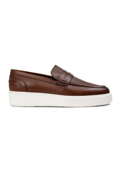 Deery Hakiki Deri Taba Rengi Erkek Loafer Ayakkabı - 01964mtbae02 Taba