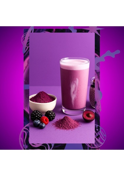 Doğal Acai Tozu - Superfood Acai Blend Powder, 50 Gr