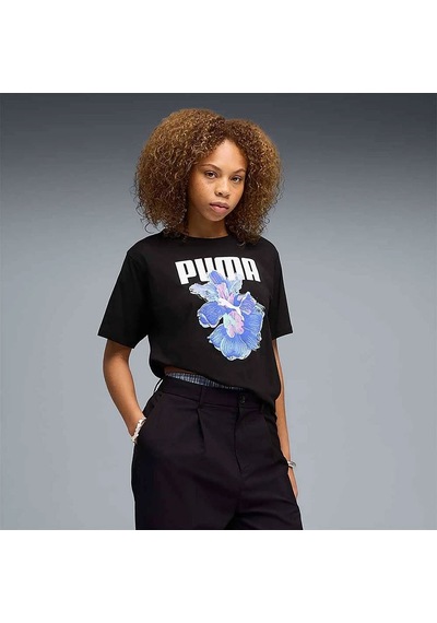 Puma Graphıcs Relaxed Tee Better Kadın Siyah Tişört 69190801