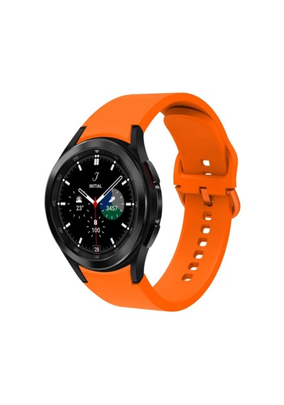Samsung Uyumlu Galaxy Watch 4 Classic 42Mm Kordon Silikon Kordon