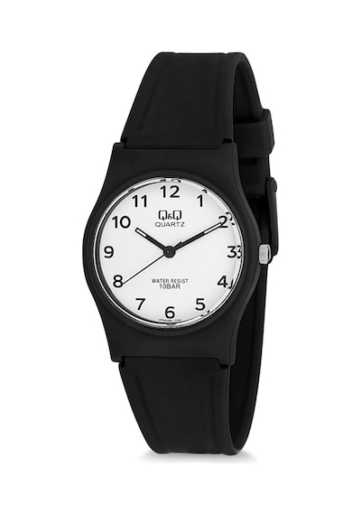 Q&q Vp34j061y Unisex Kol Saati Altın - Siyah
