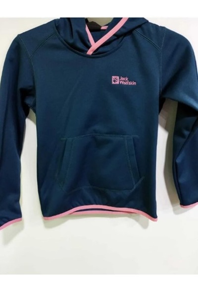 Jack Wolfskin Actıve Hoody Çocuk Polar Lacivert