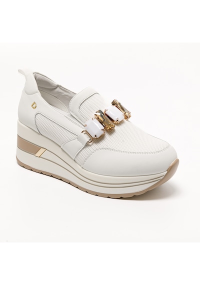 Sneaker Günlük Kadın Diğer 2l5548dm Donna Serena Tomaıa 5548dm Bianco Platino Bianco Platino Beyaz - Altın