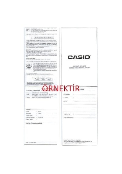 Casio Iq-05-7df Analog Duvar Saati