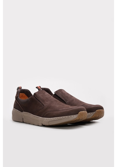 Fast Step Hakiki Deri Erkek Casual Ayakkabı 742ma244120 Kahverengi