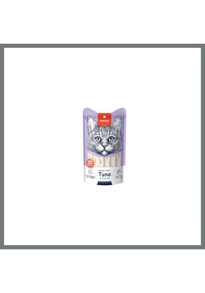Wanpy Ton Balıklı Ve Yengeçli Krema Kedi Ödülü 25x14 Gr Mmbz