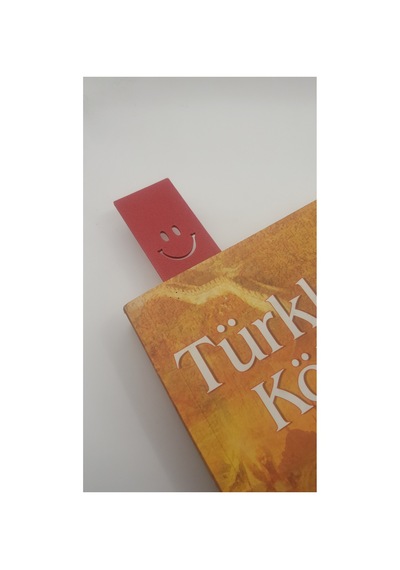 Fandora 3'lü Gülücük Detaylı Kitap Ayracı Seti - Renkli Gülen Yüz Emoji Kitap Aksesuarı