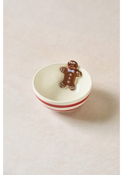 Karaca New Year Yılbaşı Jolly Gingerbread Çerezlik 11 X 6 Cm Kirmizi