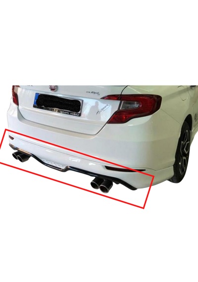 Egea Sedan 2015-2024 Arka Tampon Eki Boyasız