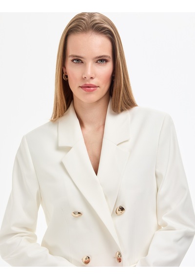 Pierre Cardin Kadın Ekru Ceket 50320338-vr019