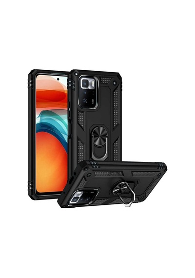 Xiaomi Poco X3 Gt Kılıf Zore Vega Kapak Siyah
