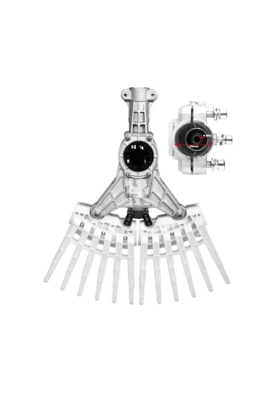 Hsgl Tırpan Silkeleme Aparatı 12 Taraklı Zeytin, Fındık, Ceviz Silkeleme 26 Mm 9 Diş Uyumlu