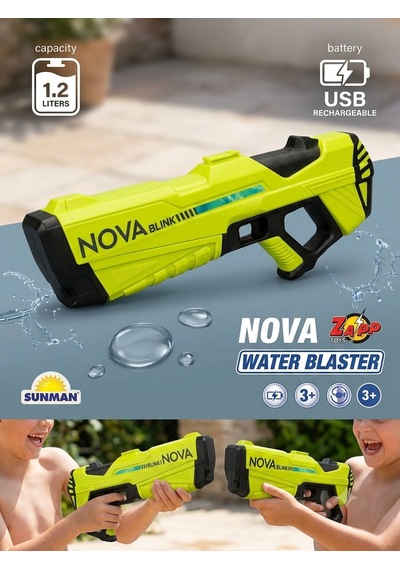 Şarjlı Su Tabancası Nova Blınks 3 7v Usb 300ml