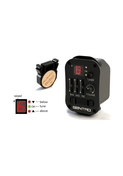 Gentro S3t Saz Eşikaltı Ekolayzer 3 Band - Tunerli