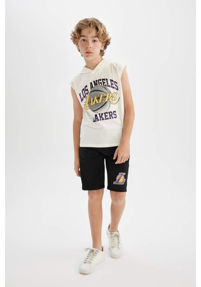 DeFacto Erkek Çocuk NBA Los Angeles Lakers 2'li Takım Kapüşonlu Atlet Şort C2711A824HSWT32 DeFacto Erkek Çocuk NBA Los Angeles Lakers 2'li Takım Kapüşonlu Atlet Şort C2711A824HSWT32