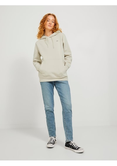 Jjxx Kapüşonlu Rahat Kesim Bej Kadın Sweatshirt 12223961 001