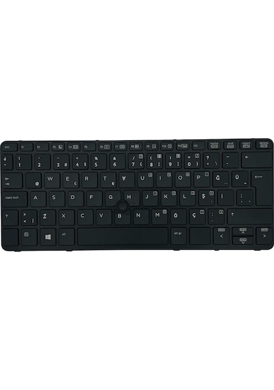 Hp Uyumlu Elitebook 820 G2 M3m28ec , 820 G2 M3m29ec , 820 G2 M3m32ec Işıklı Klavye Siyah Tr