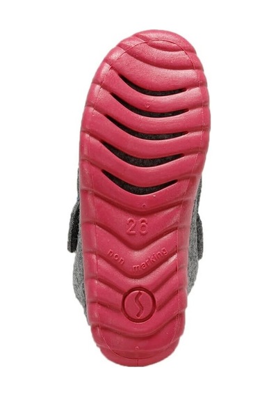 Superfit Happy Kız Çocuk Panduf Gri (383882428) Gri