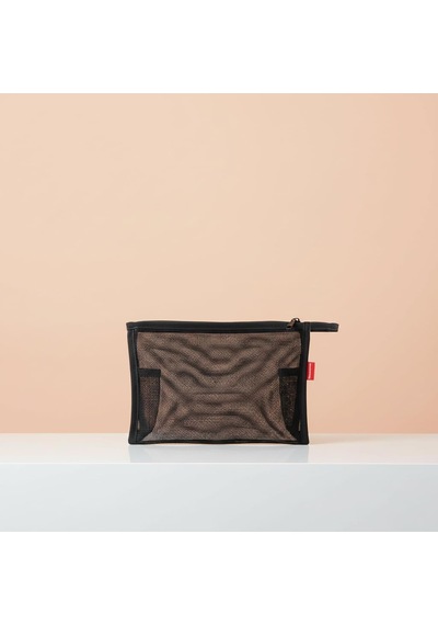 Xmlbayiciniz Siyah File Clutch Çanta Ten