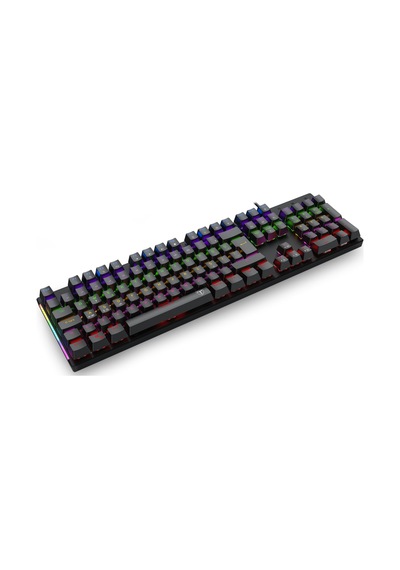 T-dagger Naxos, T-tgk310-bl, Usb Kablolu, Türkçe Q, Rainbow Backlight, Blue Mekanik Switch, 104 Tuşl
