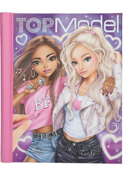 Top Model Işıklı Ve Sesli Boyama Kitabı Çok Renkli