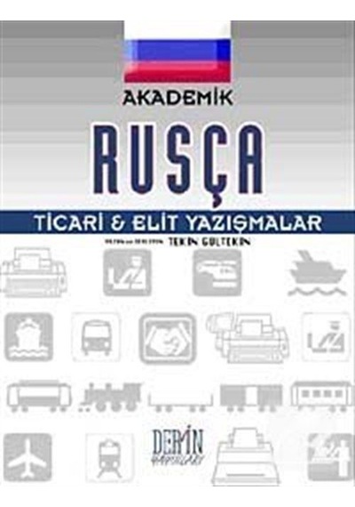 Akademik Rusça Ticari ve Elit Yazışmaları - Tekin Gültekin - Derin Yayınları