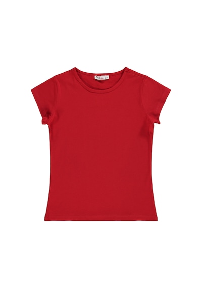 Civil Girls Basic 10-13 Yaş Tişört - Kırmızı