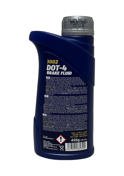 Mannol Dot-4 Fren Yağı 455 Gr.