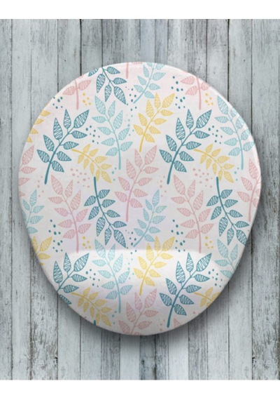 Renkli Dal Oval Bilek Destekli Mouse Pad Mousepad
