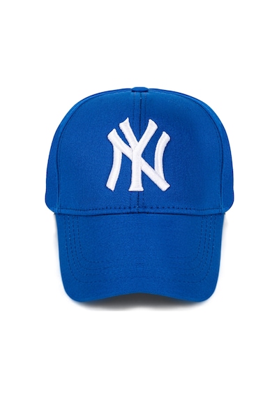Unisex 2'li Set Siyah ve Saks Mavisi Ny New York Beyzbol Şapka - Unisex Siyah - Saks Mavi
