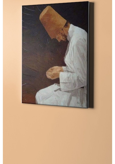Webstyle Sayılarla Boyama Seti Kasnaklı Semazenin Duası 60 X 75 Cm