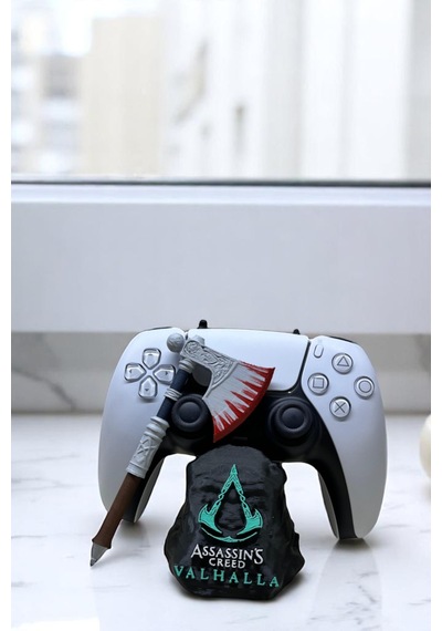 Assassin's Creed Playstation Konsol Standı Kol Tutucu Stand Joystick Standı Ps4/ps5/xbox Uyumlu Siyah
