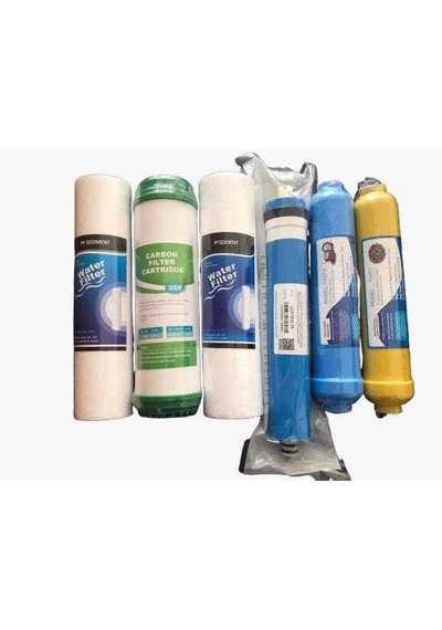 Su Arıtma Filtresi 6Lı Set