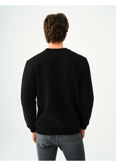 Erkek Sweat S-shırt Lf2038245 Siyah