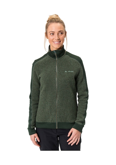Vaude Skomer Fermuarlı Yün Kadın Ceket 42821 Haki