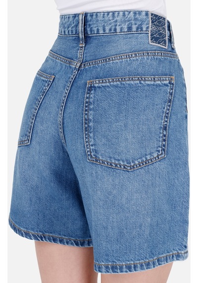 Colin's Colins Rahat Normal Kesim Orta Bel Jean Mavi Kadın Jean Şort Cl1068618 Cl1068618 Q1.v1 Dn43240 Denim