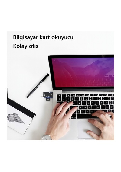Çok Fonksiyonlu 6 In 1 Otg Kart Okuyucu Telefon -tablet Pc Uyumlu