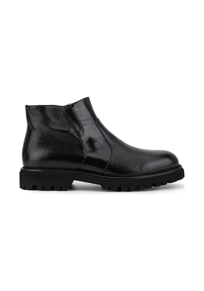 Tamer Tanca Erkek Hakiki Deri Siyah Casual Bot 342 9904 Erk Bot Sk26-27 Sıyah Gyk/bfl