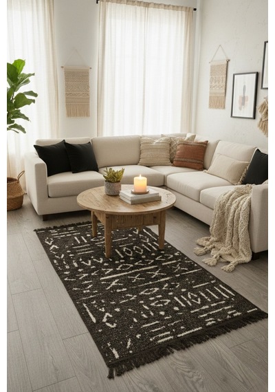 Modern Tarz Dokuma Hafif, Şık Ve Günlük Kullanıma Uygun Kilim Renkli
