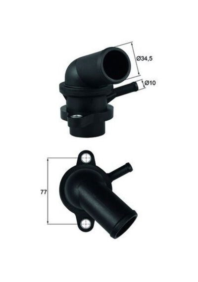 Mahle Tı24087d Termostat 88 C Chevrolet Kalos 1.4 Lacettı 1.4 16v Lova- nubıra Estate- rezzo- vıvant 1.6 96460002