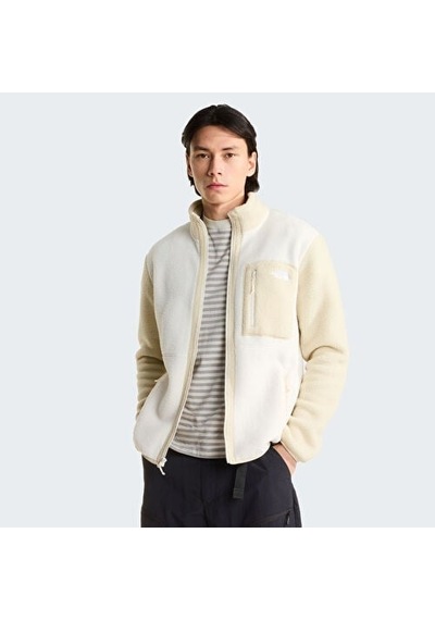 The North Face M Yumiori Full Zip Erkek Polar-34141 Beyaz