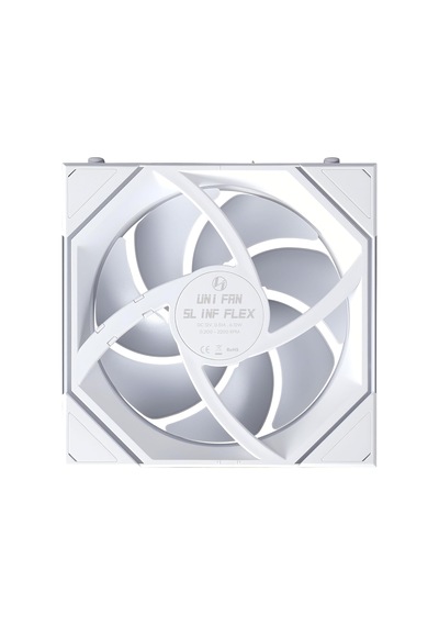 Unı Fan Reverse Sl Inf Flex 3x120mm Beyaz Kasa Fanı G9f.12rslın1f3w.00