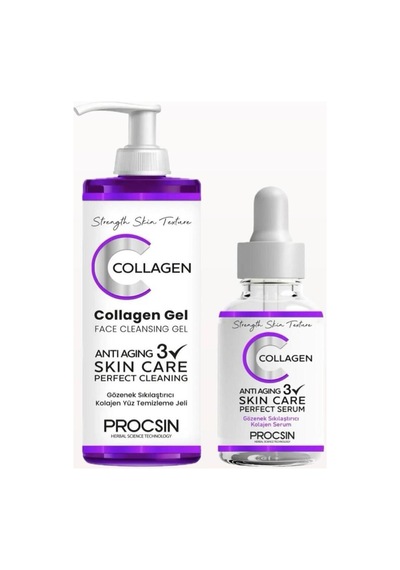 Gözenek Sıkılaştırıcı +collagen Set / Collagen Jel 150 Ml + Collagen Serum 20 Ml