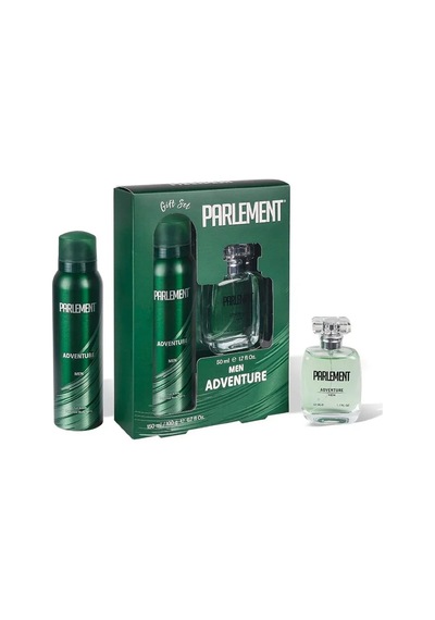 Parlement 50 Ml Adventure Erkek Parfüm + 150 Ml Deodorant Seti Deri