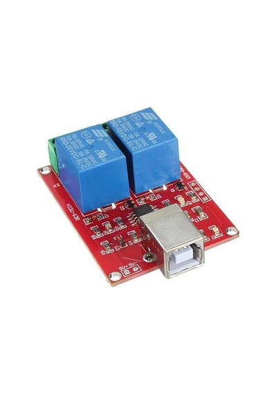 Robotistan 2 Kanal 5V Röle Kartı - Usb Kontrollü